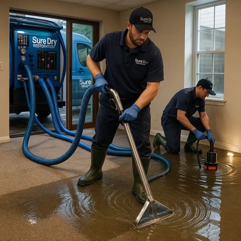 Water Extraction and Removal process in Sandpoint, ID